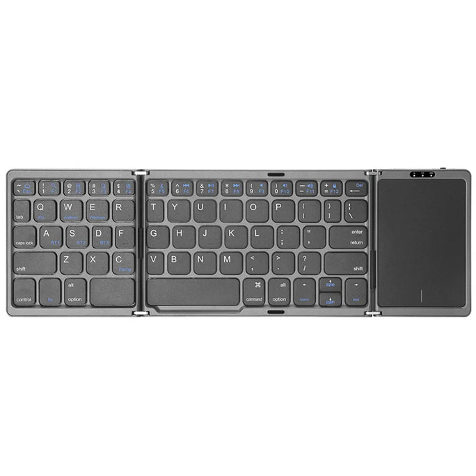 3-Folding Wireless Keyboard with Touchpad