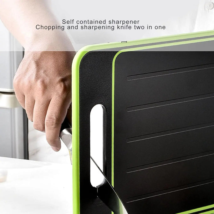 4-in-1 Multifunctional Cutting Board: Defrost, Cut, Grate, and Sharpen!