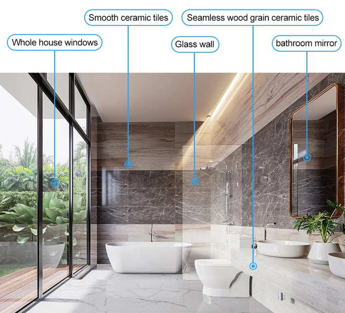 Window Cleaning Robot ABIR WD8: Double Spray, Intelligent Memory, High Suction, Laser Sensor.