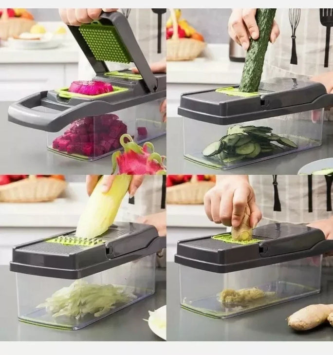 16-in-1 Vegetable Chopper & Slicer for Kitchen Essentials