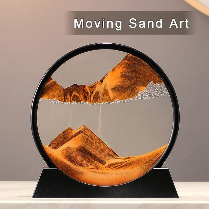 3D Sandscape Moving Sand Art Picture for Home Décor