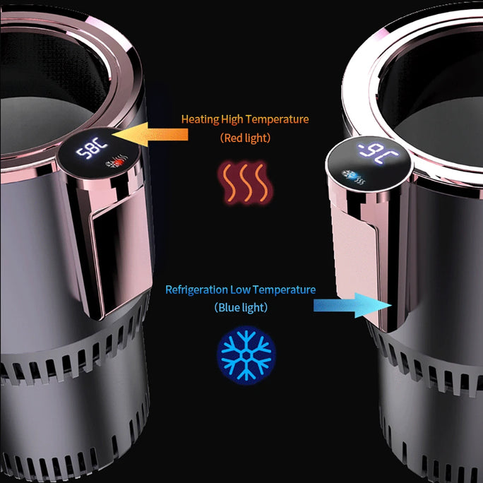 2-in-1 Cup: Quick Heating and Cooling with Touch Screen