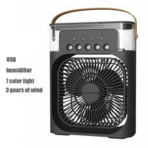 3-in-1 Portable Air Cooler, Humidifier & LED Night Light